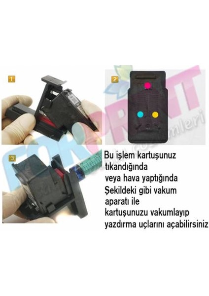 PG-545/ CL-546 Kartuş Dolum Seti 4X100ML (MG2450/ MG2555)