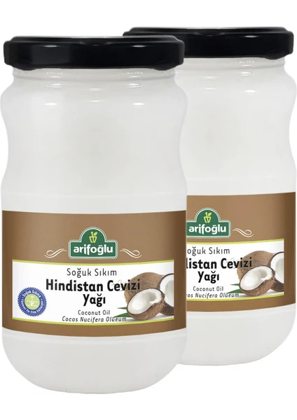 Hindistan Cevizi Yağı 330 ml x 2