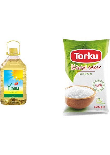 4 kg Ayçiçek Yağı + Torku 5 kg Şeker