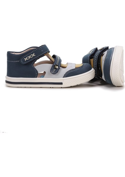 Kiko Şb 2244-49 Anatomik Erkek Çocuk Bebe Ayakkabı Sandalet