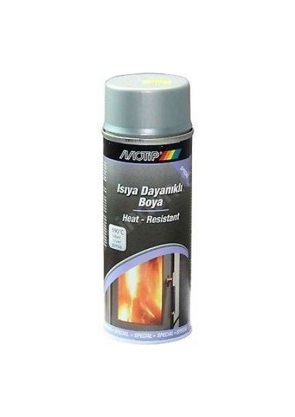 Gümüş 650 °c Isıya Dayanıklı Sprey Boya 400 ml