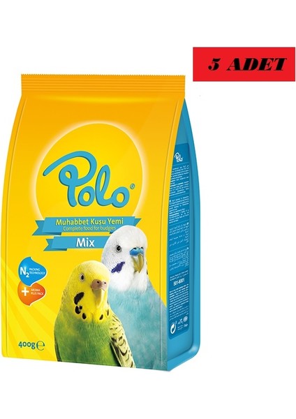 Polo Muhabbet Yemi 400 gr x 5 Adet