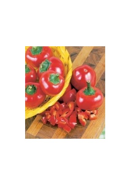 Doğal Red Cherry Hot Acı Biber Tohumu(20 Tohum)