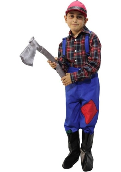 Oduncu Kostümü Lüks