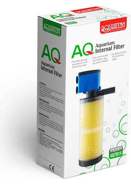 Aquawıng AQ701F Akvaryum Iç Filtre 20W 1200L/H