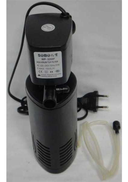 WP-2200F Akvaryum Iç Filtre 1000 L/h