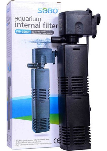 WP-3000F Akvaryum Iç Filtre 1200 L/h