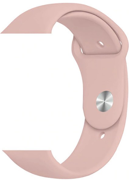 Apple Watch Uyumlu 42MM Zore Klasik Kordon Rose Gold