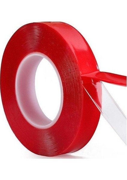 Silikon Şeffaf Çift Taraflı Bant 18 mm x 2 M