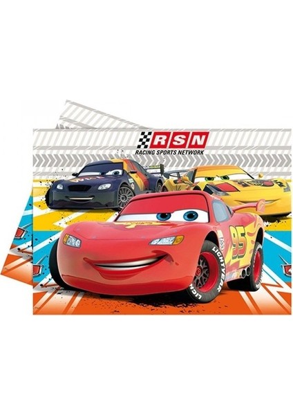 Sihirli Parti Cars Masa Örtüsü 120 x 180 cm