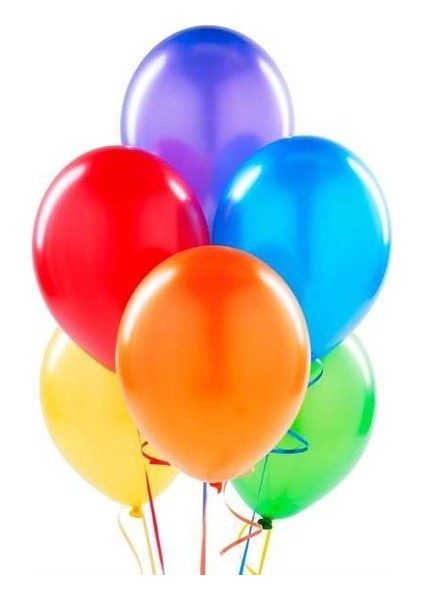 Partioutlet Karışık Renkli Metalik Balon