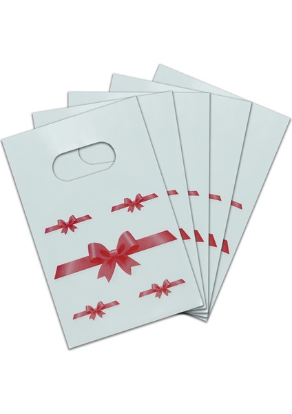 Fiyonk Desenli Sedef Elgeçme Poşet 100'lü (10*15) 5 paket