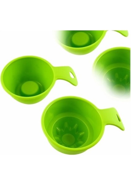 2 Li Düz-Yıldızlı Pilav Tatlı Kalıbı Yeşil