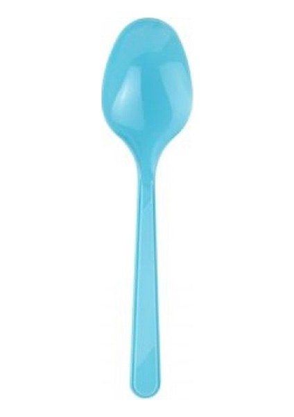 Mavi Plastik Kaşık