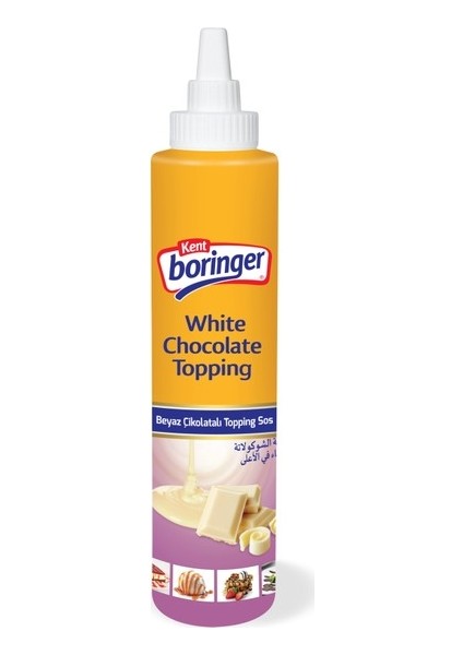 Beyaz Çikolatalı Topping Sos 750 gr
