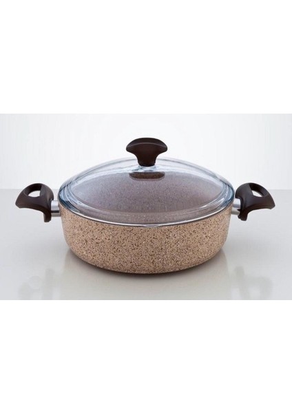 Creamy Granitec 28 cm Kısa Granit Tencere