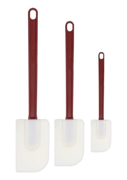 Silikon Spatula 3'lü Set