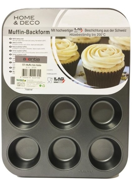 12'li Muffin Kalıbı