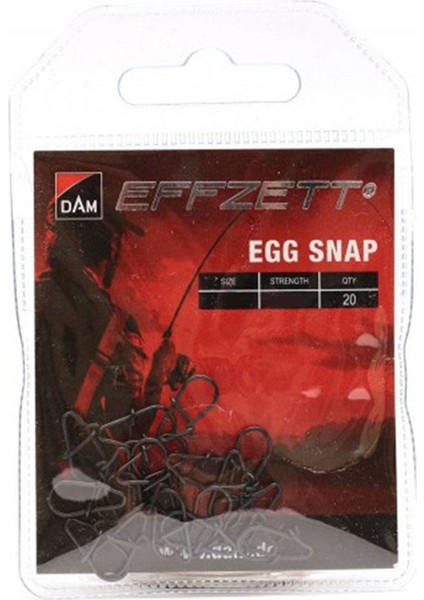 Effzett Egg Snap - Maket Balık Klipsi