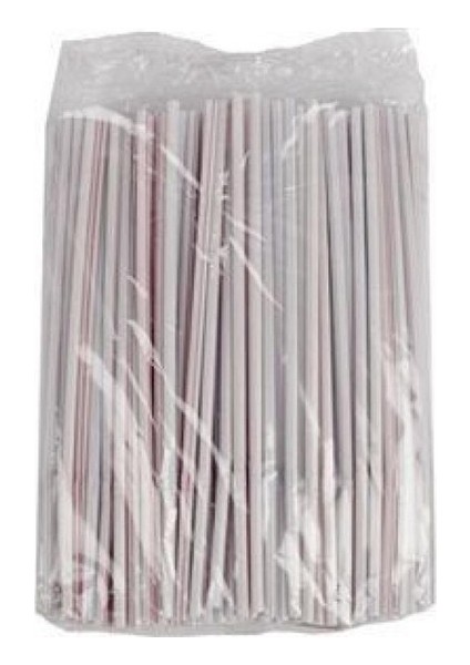 Körüklü Kağılı Pipet 200'LÜ