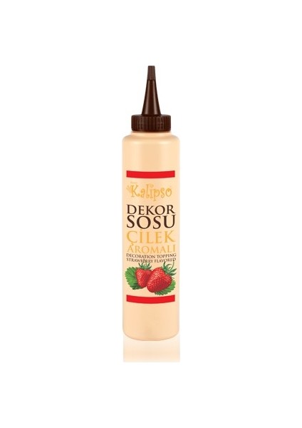 Kalipso Çilekli Dekor Sosu 0,75 gr