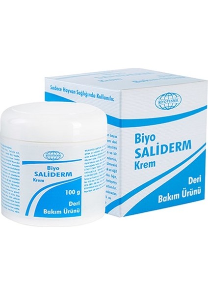 Biyo Saliderm - Kedi Köpek Deri Bakım Kremi 100G