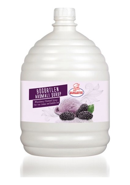 Ovalette Dondurma Şurup Böğürtlen 5 kg
