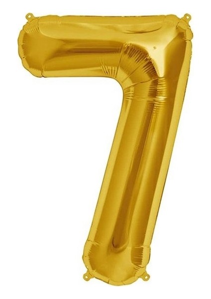 Balonevi 7 Folyo Balon Gold