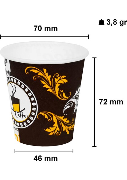 5 Oz Karton Bardak 160 ml - 300'lü (Otomat Bardak) fiyatları
