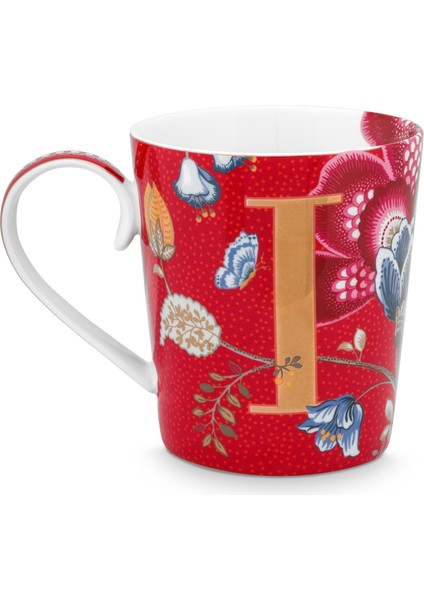 Pip Studio Harfli Mug Kırmızı I 350 ml