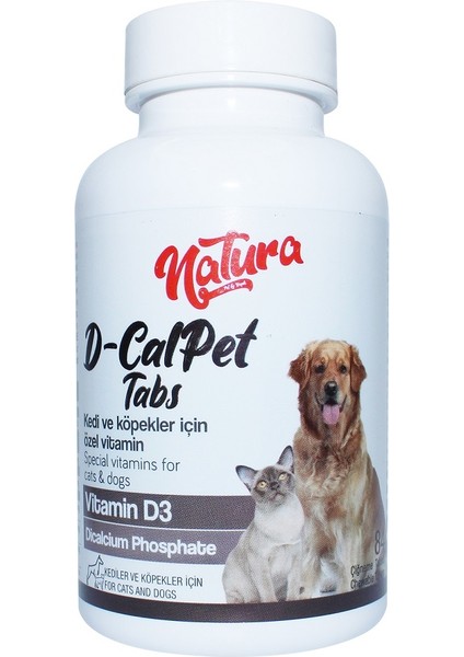 D-Calpet Tabs 1.5 gr x 84 Tablet 126 gr