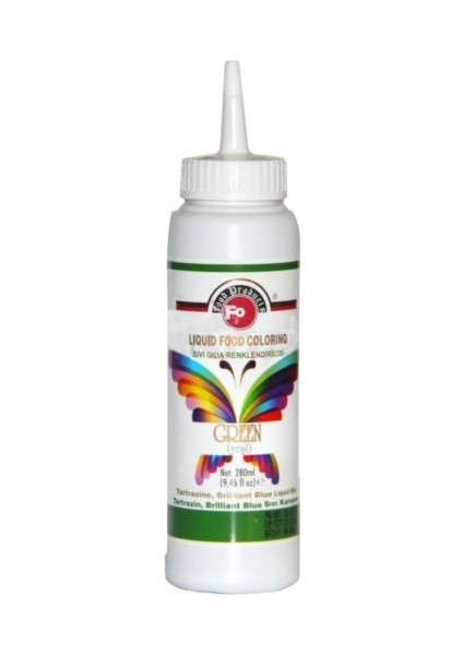 Gıda Boyası Yeşil 280 ml