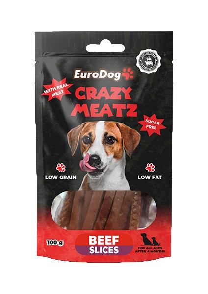 Eurodog Lamb Slice Köpek Ödül 100 gr