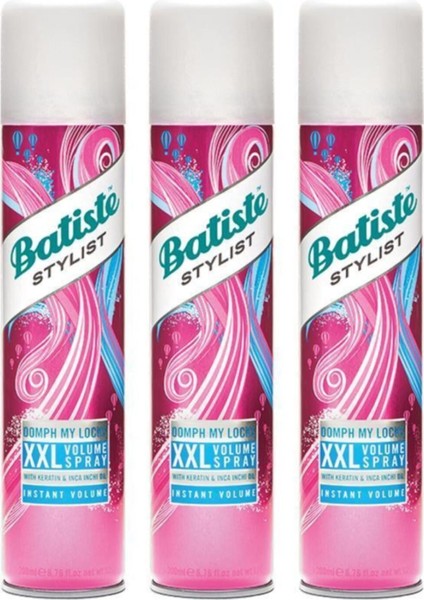 Xxl Kuru Şampuan 200 ml x 3