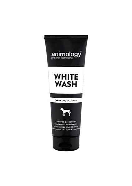 White Wash Beyaz Tüylü Köpek Şampuanı 250 ml