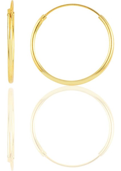 Gümüş Halka Küpe