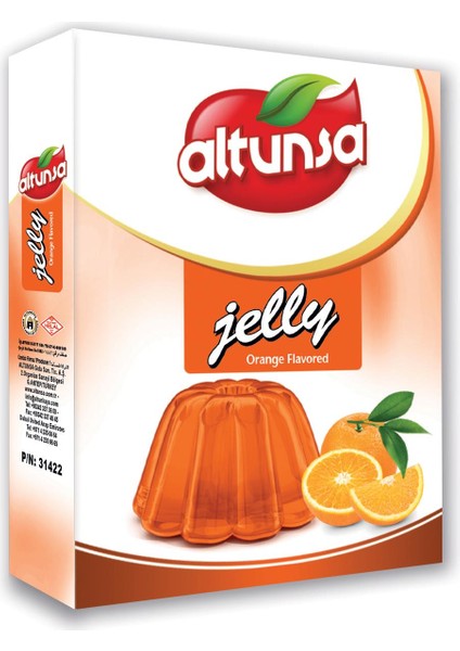 Portakal Aromalı Jel 85 gr