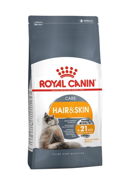 Royal Canin, Hair&skin Care, 2 Kg, Yetişkin, Kuru Kedi Maması