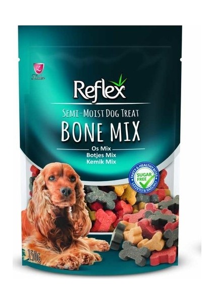 Yarı Yumuşak Ödül Maması Kemik Mix 150 gr