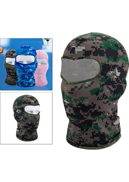 Yüz Maskesi Güneş Kalkanı Hood Boyun Gaiter Balaclava Bandana Kamuflaj (Yurt Dışından) fırsatları