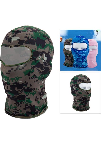 Yüz Maskesi Güneş Kalkanı Hood Boyun Gaiter Balaclava Bandana Kamuflaj (Yurt Dışından) indirimleri