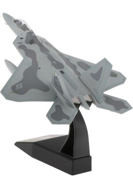 1/100TH Amerikan F-22 Savaş Uçağı Modeli Diecast Uçak Oyuncak Hediye (Yurt Dışından)