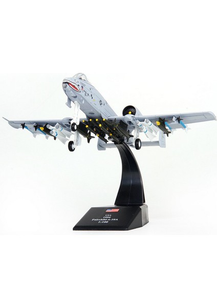 1/100 A-10 Attack Fighter Airforce Uçak Modeli ile Ekran Standı Dekor (Yurt Dışından)