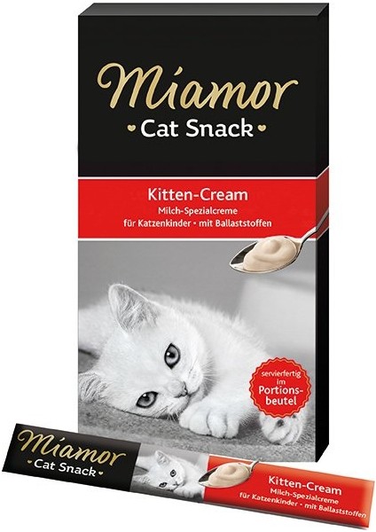 Cream Yavru Sıvı Kedi Ödülü 6X15 gr