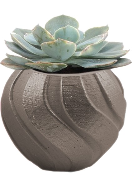 Beton Saksı Silikon Kalıp 138