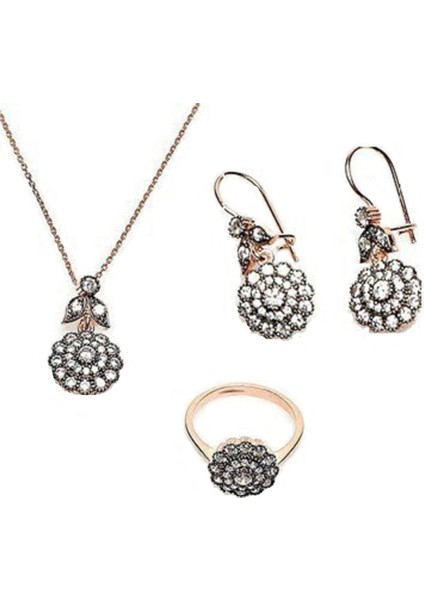 Elmas Modeli Üçlü Set