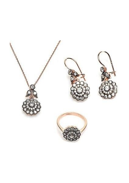 Elmas Modeli Üçlü Set