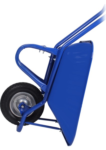 Galvanizli Şişme 350-7 Ebat Teker Demonte El Arabası 1.00 mm Sac