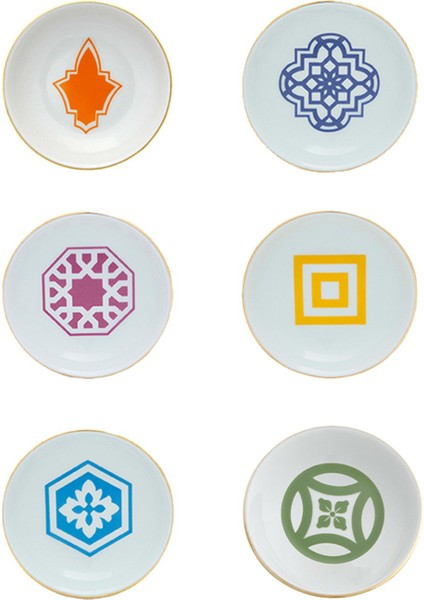 Morocco 6'lı Mini Kase Seti 10 cm