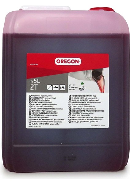 5 Lt 2 Zamanlı Benzin Katkı Yağı O10-6367 131732